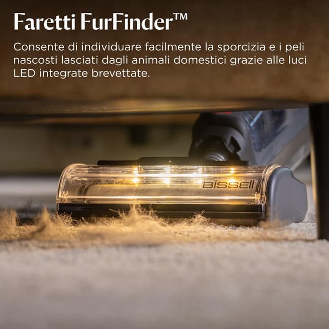 Detalle de Bissell CrossWave OmniForce EdgeFind: aspirare e lavare senza fili in un’unica passata