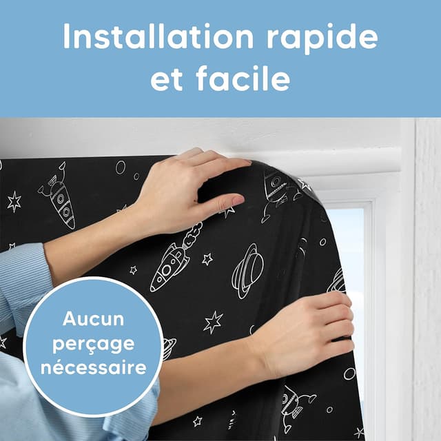 Thumbnail 6 de Aycorn Rideau Occultant 130x200 cm