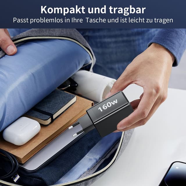 Thumbnail 6 de HSSNS 160W USB C Ladegerät 3‑Port