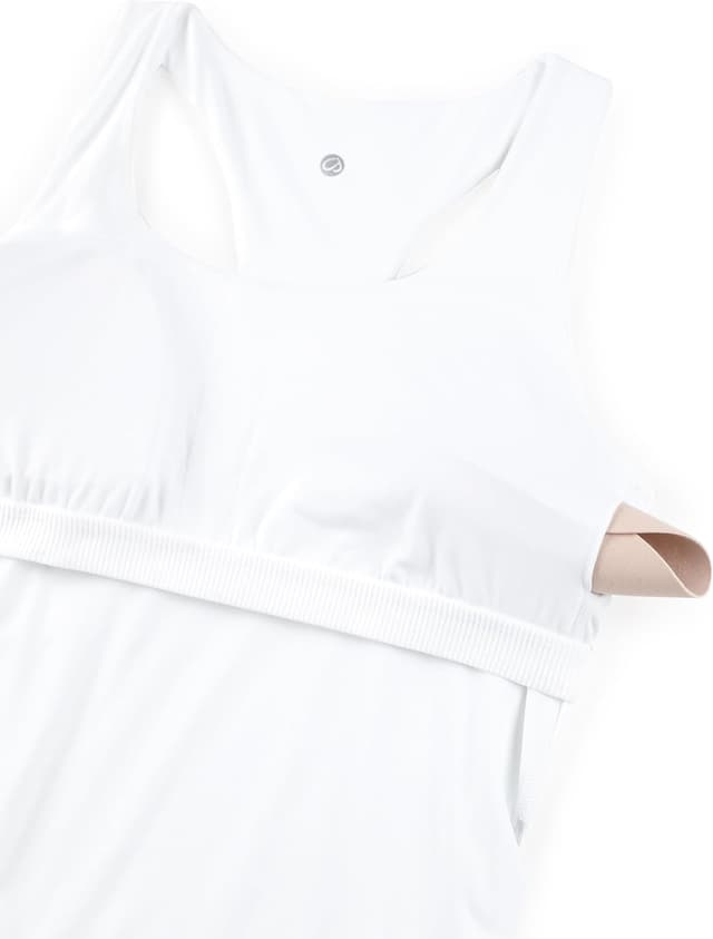 Detalle 2 de CRZ YOGA Butterluxe da Donna Racerback per maternità con reggiseno integrato e imbottiture rimovibili