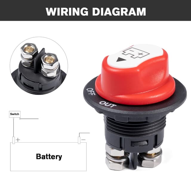 Thumbnail 4 de Batterie Trennschalter 100A 12–32V