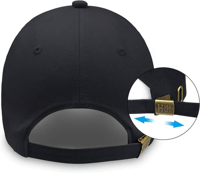 Detalle de HASAGEI Baseball Cap aus 100 % Baumwolle (verstellbar) für Herren & Damen