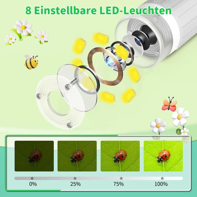 Detalle 2 de Mikroskop für Kinder 1000x mit 3,0 Zoll