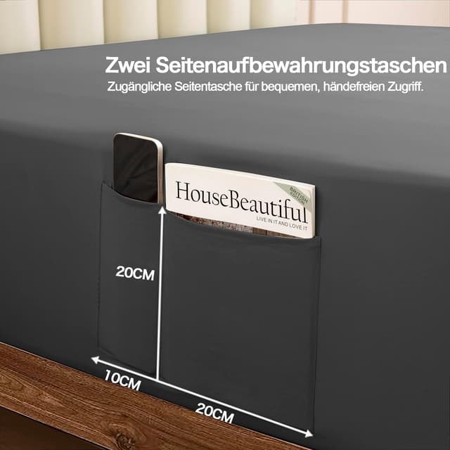 Detalle de HIG drap housse microfibre 140 x 200