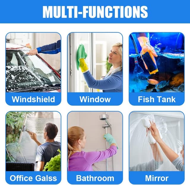 Thumbnail 6 de URAQT Pastiglie Lavavetri Effervescenti 40 pezzi (1 pastiglia = 4 L) per parabrezza e vetri auto