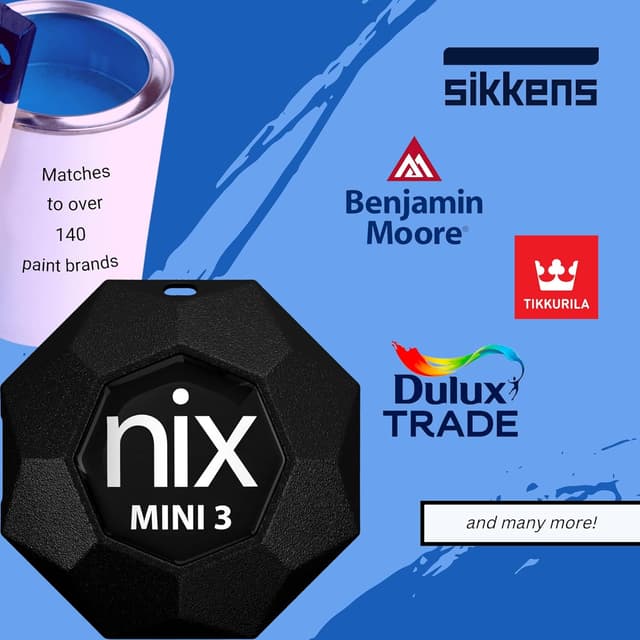 Detalle 2 de Nix Mini 3 Color Sensor for Paint Matching (RGB, HEX, CMYK) – Real-life eyedropper tool