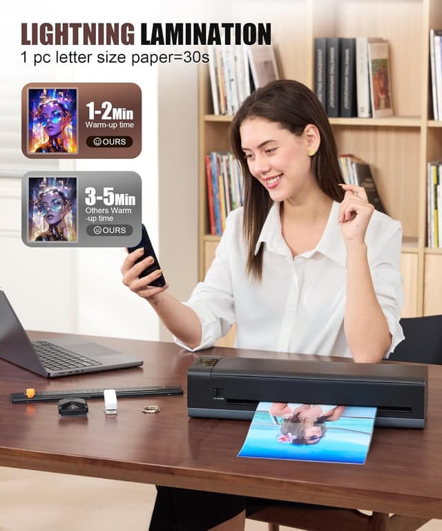 Detalle 2 de A-3 9-in-1 Laminator 13 Inch Laminator