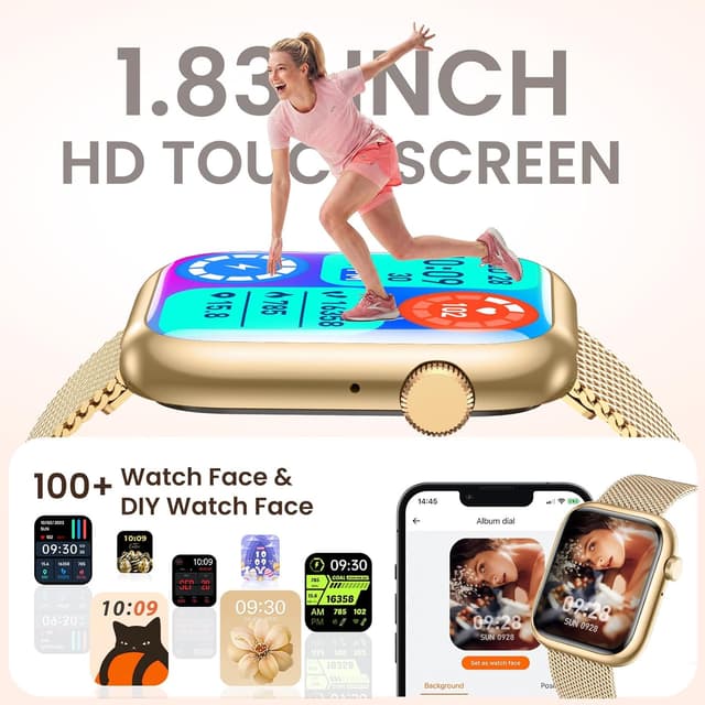 Thumbnail 2 de Women Smartwatch Fitness Tracker for Lady