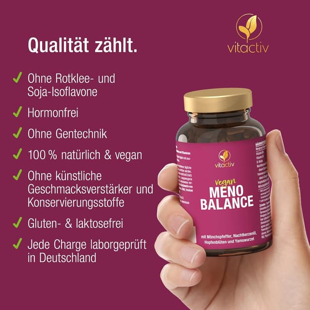 Detalle 2 de VITACTIV MenoBalance Wechseljahre Kapseln 180 Stück