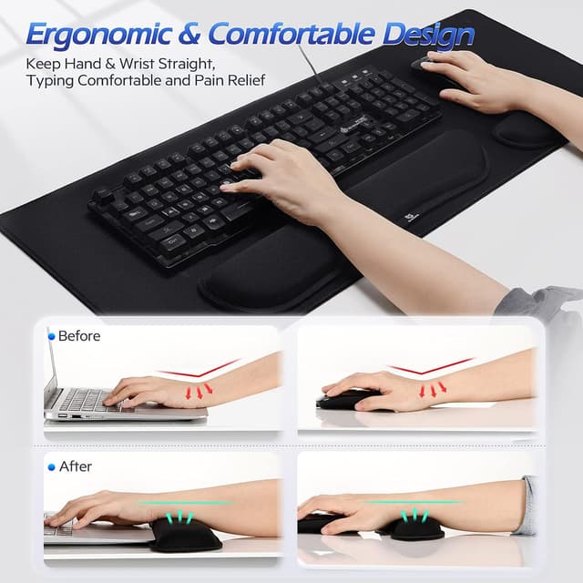 Thumbnail 3 de Gimars 3 en 1 Alfombrilla XXL 800x305mm 🖱