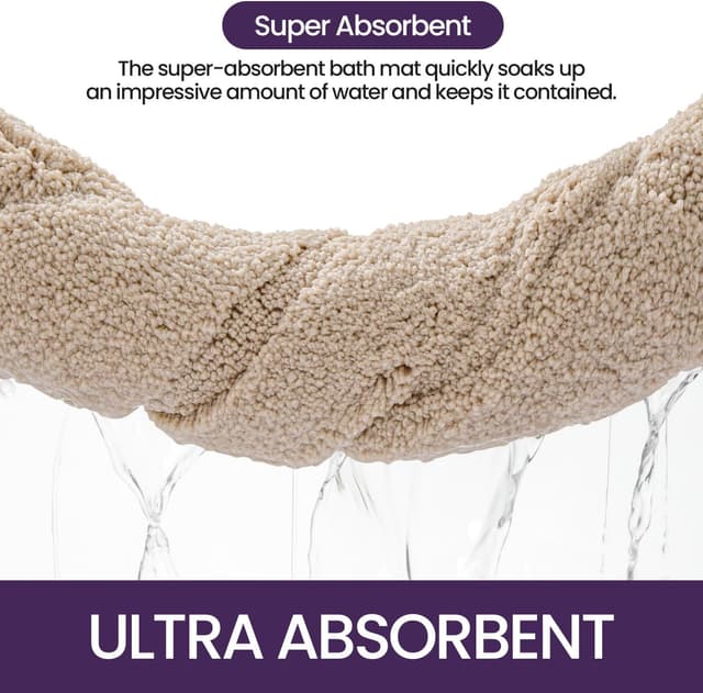 Thumbnail 3 de Dexi Ultra Soft Bath Mat 60 x 110 cm