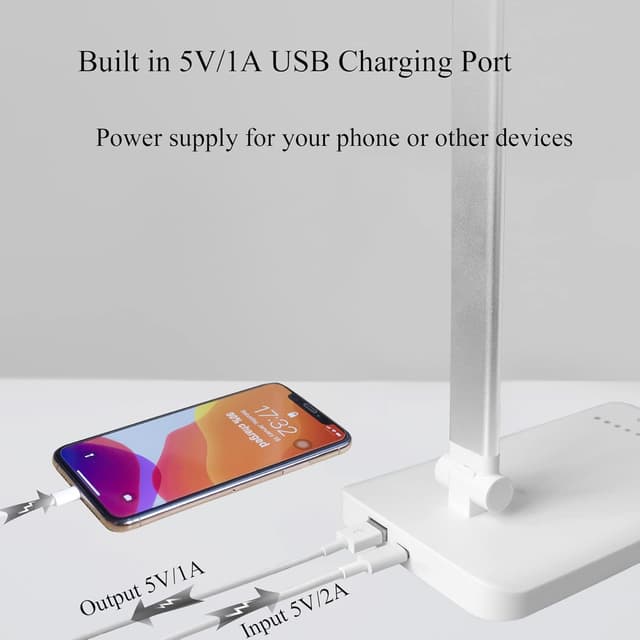 Thumbnail 5 de Qualore Lámpara Escritorio 5 niveles 📚