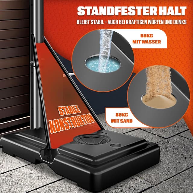 Thumbnail 6 de KESSER Basketballkorb verstellbar 230–305 cm