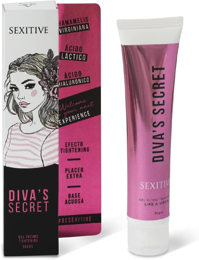 Detalle de Sexitive DIVA S SECRET gel íntimo