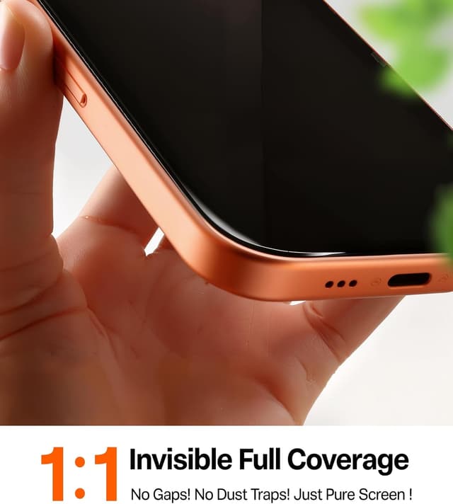 Detalle 2 de TORRAS Precision-Fit iPhone 17 Pro Max 2-pack screen protector