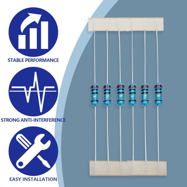 Thumbnail 5 de Innfeeltech 20 Ω Metallfilmwiderstand 100er đ