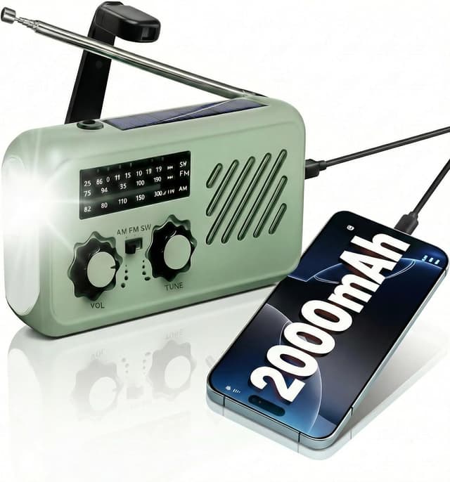 Imagen de Fuhuihe Radio de Emergencia 2000mAh en OfertitasTOP