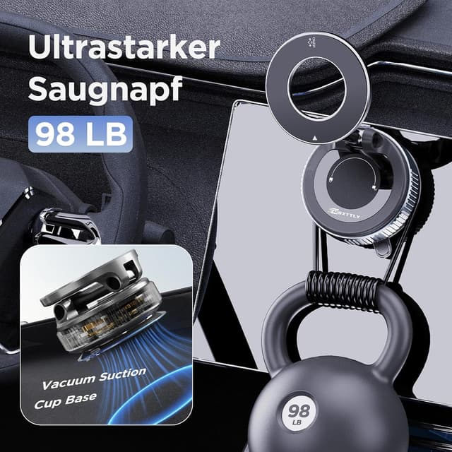 Thumbnail 6 de MSXTTLY Vmag-S1 magnetische Autohalterung 360°