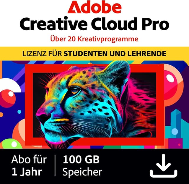 Detalle de Adobe Creative Cloud Pro Student & Teacher