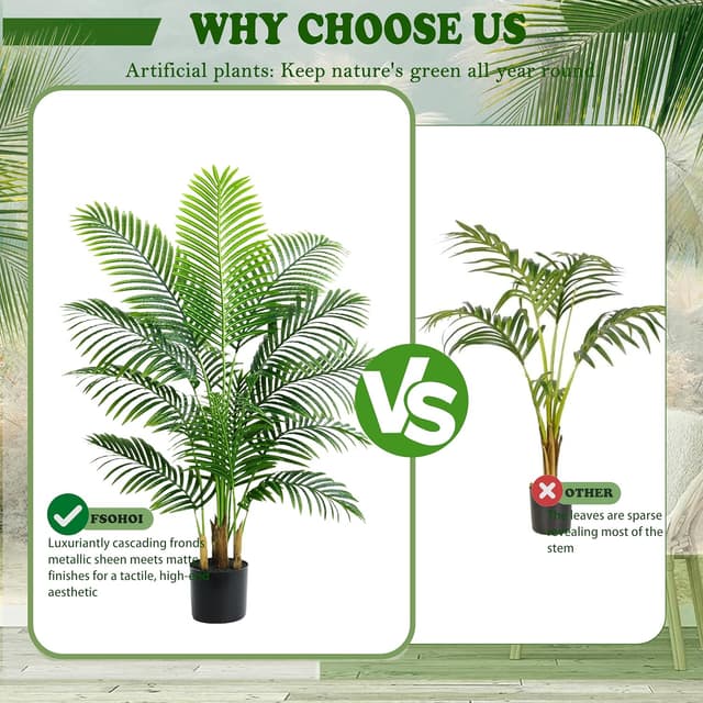 Thumbnail 6 de Palmier Arnusa 120 cm en pot