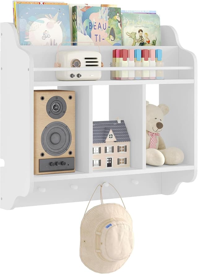 Imagen de WOLTU Estantería Pared para Niños 60x20x57 cm en OfertitasTOP