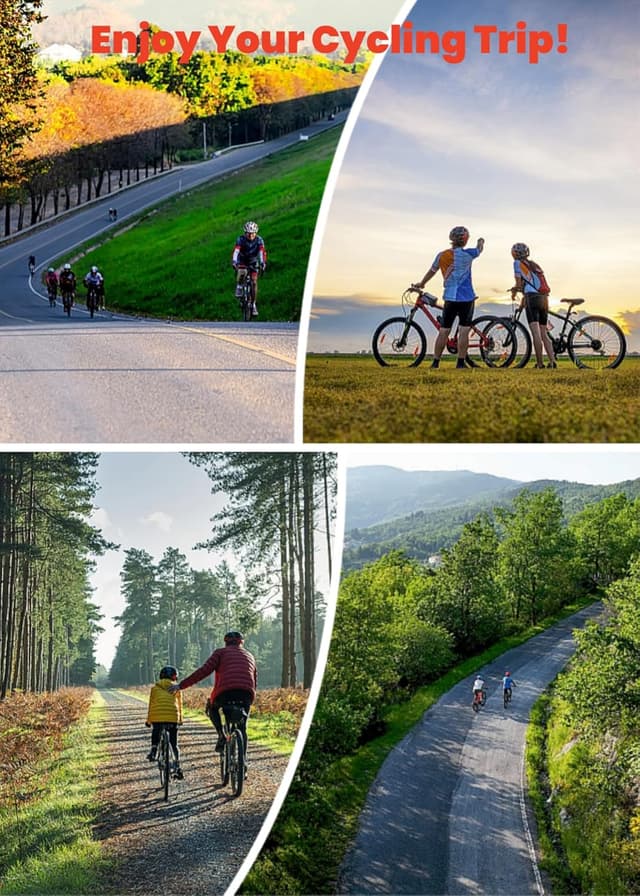 Thumbnail 6 de LBMONKEY Bike Bottle Cage Set (Black) with Bottle Screws