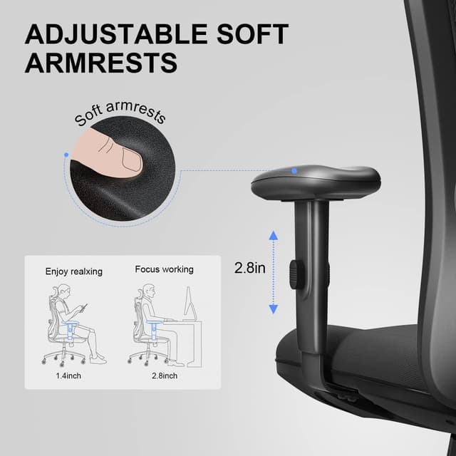 Thumbnail 4 de SIHOO M18 Ergonomic Office Chair 150 kg