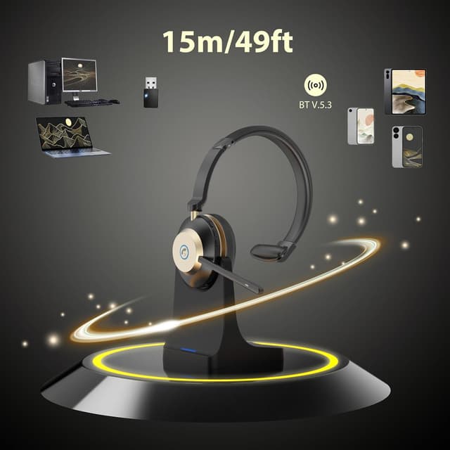 Thumbnail 6 de Earbay Kabelloses Headset mit Mikrofon