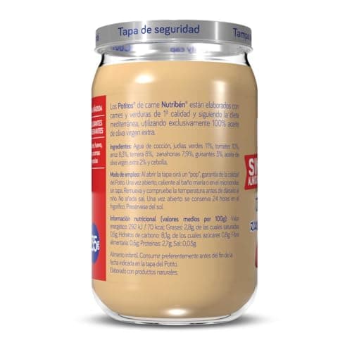 Thumbnail 4 de Nutribén Pack 18 Menestra infantil de pollo y verduras 🥣