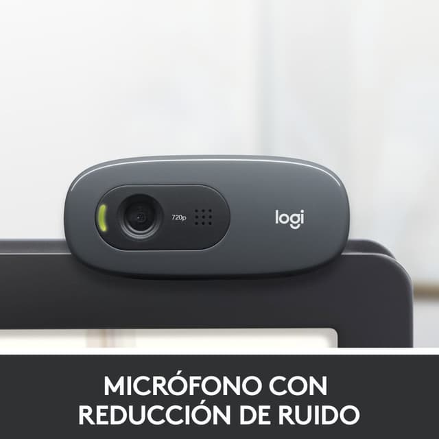 Detalle de Logitech HD Webcam C270 — cámara HD