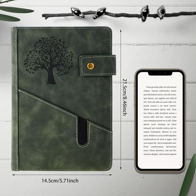 Thumbnail 2 de A5 leather journal with 360 pages