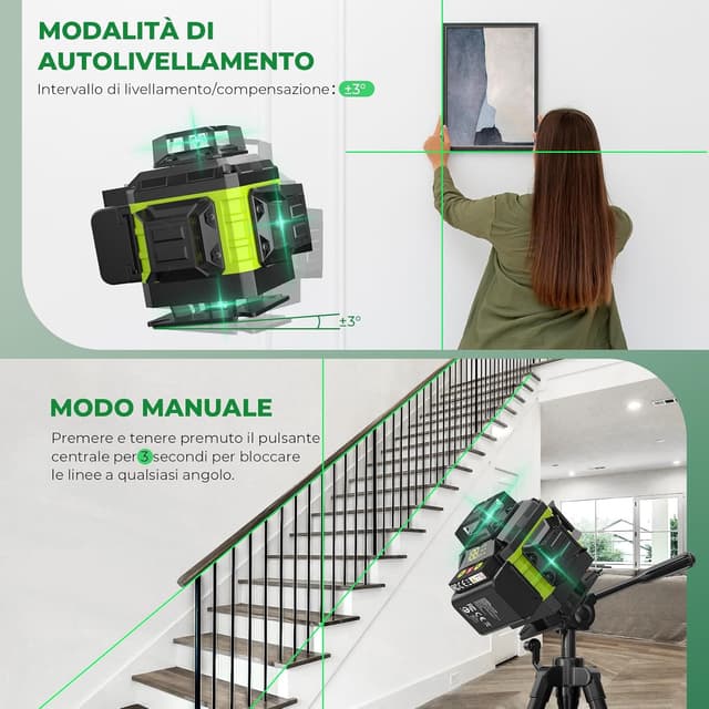 Thumbnail 1 de Tdyon Livella Laser Autolivellante 16 Linee