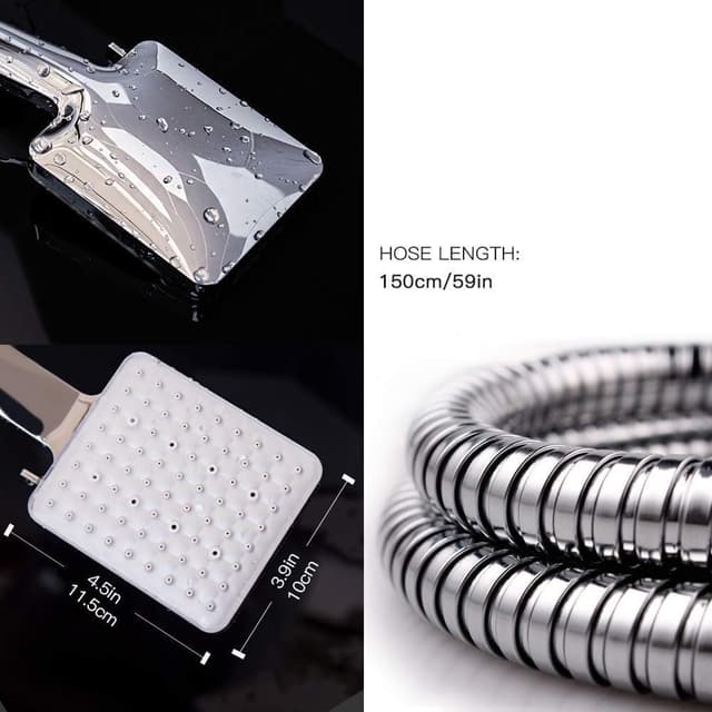 Thumbnail 3 de Newentor Cabezal de ducha 1,5 m alta presión