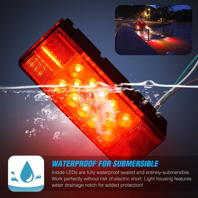 Thumbnail 3 de Nilight TL-20 2PCS Submersible LED Kit 12V
