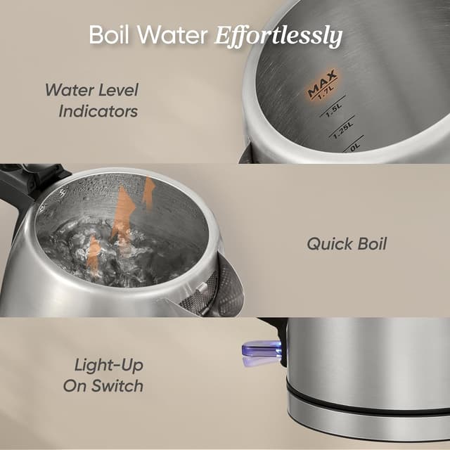 Detalle de COSORI electric kettle 1.7L for fast boiling