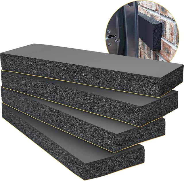 Imagen de Garagen Wandschutz 4er Set Selbstklebend 30x10x3 cm en OfertitasTOP