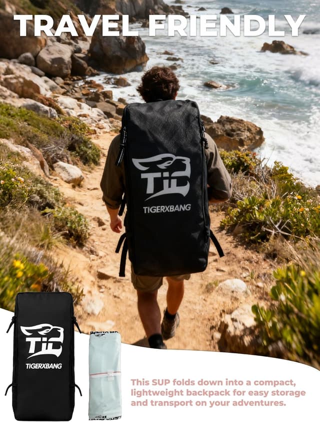 Thumbnail 5 de Tigerxbang Tabla Paddle Surf Hinchable 305x84x15 cm