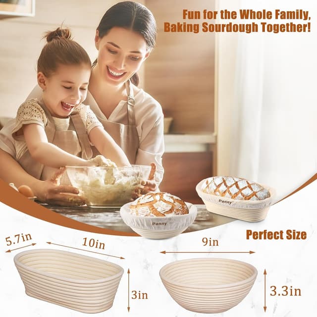 Thumbnail 5 de Panny Sourdough Starter Kit 9" 🍞