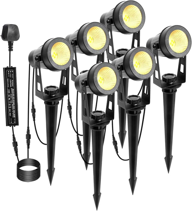 Detalle de ECOWHO ECOWHO Garden Spotlights 12V 6-pack