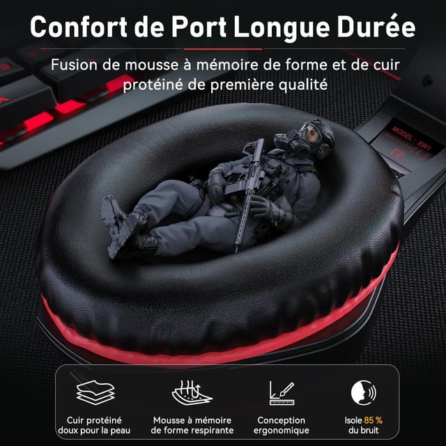 Thumbnail 4 de Tatybo Casque Gaming PS5 250 g