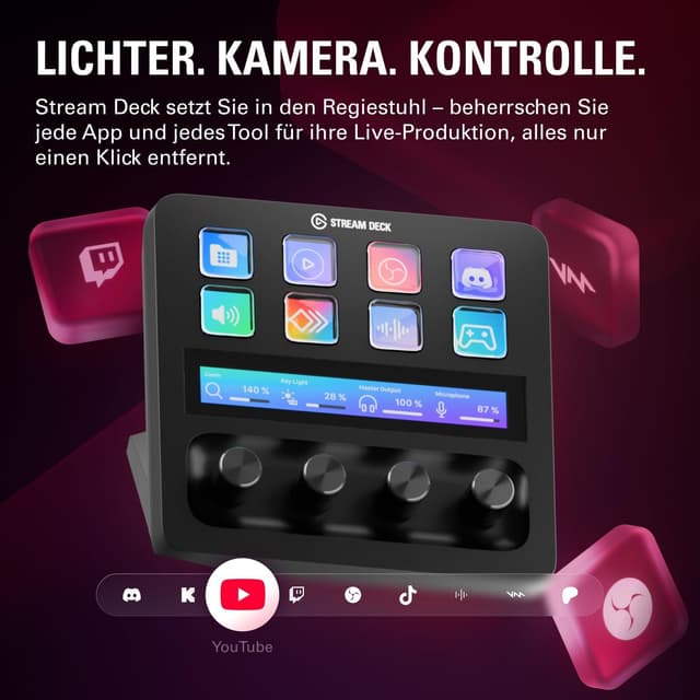 Detalle 2 de Elgato Stream Deck + Audiomixer