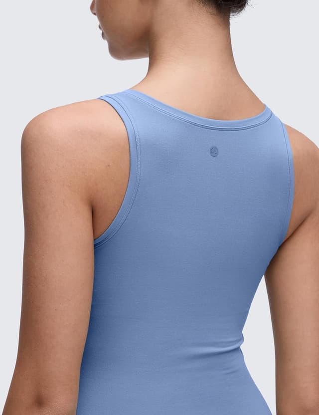 Detalle de CRZ YOGA Softembrace Top casual da donna con doppia fodera