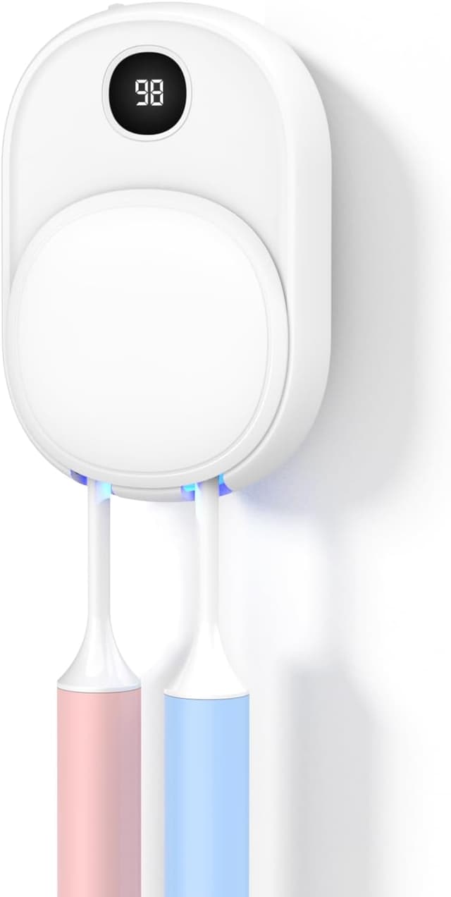 Imagen de MISIRUN Porte brosse à dents UV-C 2 emplacements en OfertitasTOP