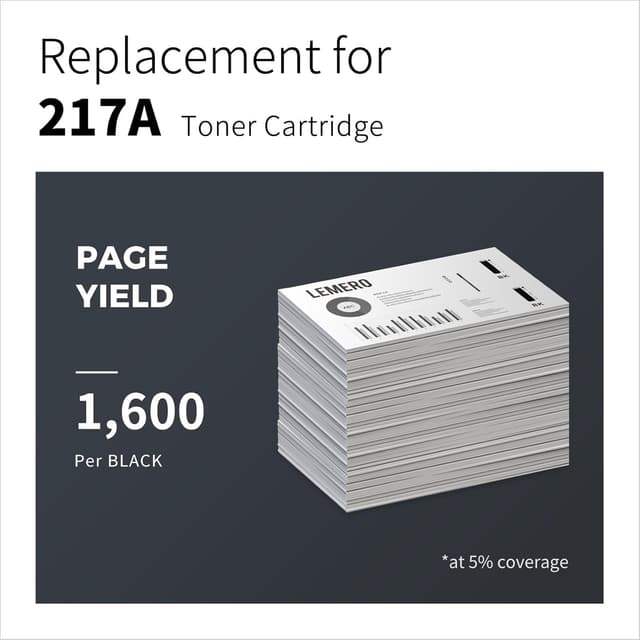 Thumbnail 2 de Lemero CF217A 17A Toner Compatible para HP Laserjet Pro 🖨