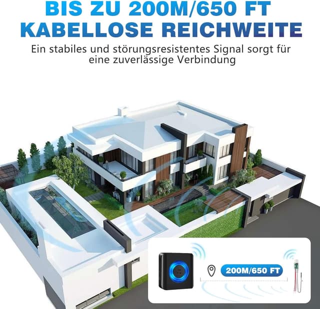 Thumbnail 5 de Satisure Doorbell Set estensione radio 110 dB