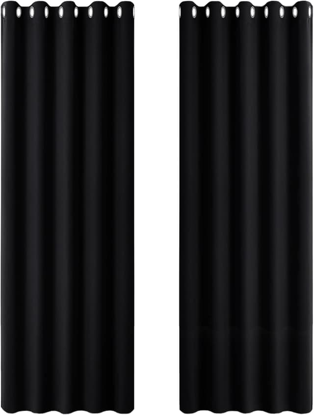 Detalle de PONY DANCE blackout door curtain, 66 inch