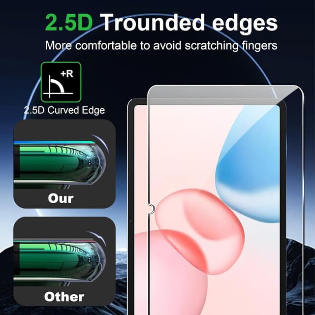 Detalle de Vetro temperato 9H per Honor pad 10 2025