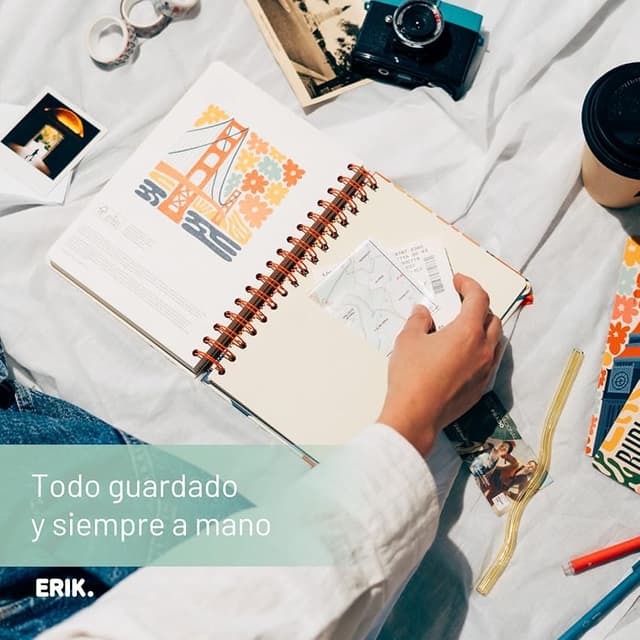 Thumbnail 6 de Grupo Erik Agenda escolar 2025-2026 Semana Vista A5 Modern Travel