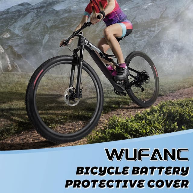 Thumbnail 6 de WUFANC Housse batterie vélo électrique adaptée 30–40 cm