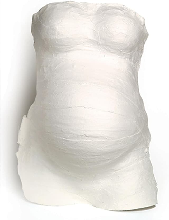 Detalle de Tiny Love Kit Calco Pancia Gravidanza 3D: set fai-da-te in gesso per ricordo baby shower
